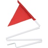 image:imageChampion Sports Soccer Corner Flags  Set of 4 60 Poles with HighVisibility Nylon Flags for Indoor amp Outdoor Field MarkingRed Triangle Flag Collapsable Pole