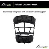image:imageChampion Sports Softball Catchers Mask  Lightweight with Durable Wire Frame  Adjustable Harness Catchers Mask  Comfortable Fit