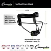 image:imageChampion Sports Steel Softball Face Mask  Durable Fielders Mask for Youth amp Adults Multiple Colors for Practice amp GamesBlue
