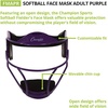 image:imageChampion Sports Steel Softball Face Mask  Durable Fielders Mask for Youth amp Adults Multiple Colors for Practice amp GamesRed