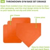 image:imageChampion Sports Throw Down Base Sets  Durable Baseball amp Softball Practice Bases for Indoor amp Outdoor TrainingSet of 4 Orange  Throw Down Base Set