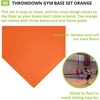 image:imageChampion Sports Throw Down Base Sets  Durable Baseball amp Softball Practice Bases for Indoor amp Outdoor TrainingSet of 4 Orange  Throw Down Base Set