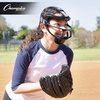image:imageChampion Sports Ultralight Magnesium Softball Fielders Mask  Youth amp Adult Sizes 8oz Lightweight Protective Face GuardPurple