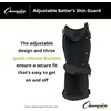 image:imageChampion Sports Universal 75 L Adjustable Batters Shin Guard Set of 1  Wrap Around Padding and AnkleFoot Protector  Quick Release Buckles  Ages Youth to Adult
