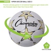 image:imageChampion Sports Viper Soccer Ball  TPU SoftTouch Training Ball in Sizes 345 for IndoorOutdoor PlaySize 3