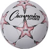 image:imageChampion Sports Viper Soccer Ball  TPU SoftTouch Training Ball in Sizes 345 for IndoorOutdoor PlaySize 4 With Pump