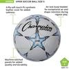 image:imageChampion Sports Viper Soccer Ball  TPU SoftTouch Training Ball in Sizes 345 for IndoorOutdoor PlaySize 5