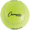 image:imageChampion Sports Weighted Training Softball Set  Rubber Cork Core  Leather Cover  Set of 8 Balls  Graduated Weights  5 to 12 oz  12 Inch Diameter