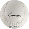 image:imageChampion Sports Weighted Training Softball Set  Rubber Cork Core  Leather Cover  Set of 8 Balls  Graduated Weights  5 to 12 oz  12 Inch Diameter