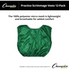 image:imageChampion Sports unisexadult Mesh Practice Scrimmage Vest Regular and Numbered Youth and Adult  Pack of 12Green