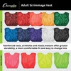 image:imageChampion Sports unisexadult Mesh Practice Scrimmage Vest Regular and Numbered Youth and Adult  Pack of 12Neon Green