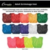 image:imageChampion Sports unisexadult Mesh Practice Scrimmage Vest Regular and Numbered Youth and Adult  Pack of 12Neon Orange