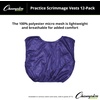 image:imageChampion Sports unisexadult Mesh Practice Scrimmage Vest Regular and Numbered Youth and Adult  Pack of 12Purple