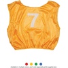 image:imageChampion Sports unisexadult Mesh Practice Scrimmage Vest Regular and Numbered Youth and Adult  Pack of 12Yellow