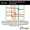 image:imagePair of 3mm Twisted Soccer Nets by Champion SportsRed