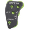 image:imageChampion Sports 4 Wheel Plastic Baseball Umpire Count Indicator  Call Order Strikes Balls Outs and Innings  Black with Optic Yellow