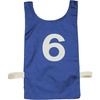 image:imageChampion Sports Heavyweight Numbered Nylon Pinnie Blue Pack of 12