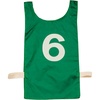 image:imageChampion Sports Heavyweight Numbered Pinnie Green Adult Size