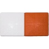 image:imageChampion Sports Hollywood Style Impact Double First Base  Solid One Piece Molded Construction  Rubber Double First Base  Ground Anchors Not IncludedOrange