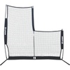image:imageChampion Sports Rhino Flex Reversible Baseball Protective L Screen Pitching Net with Carry BagBlack