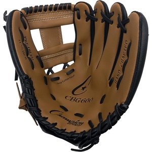 image:imageChampion Sports 12 Glove  Synthetic Leather Back and Front  Triple Bar Open Web and Conventional Back Design  Deep Set Pocket  Age Adult LargeHS  LeftHanded Glove