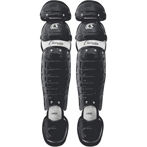 image:imageChampion Sports 145L Pro Model Double Knee Shin Guards with Wraparound Padding  Ages 1216