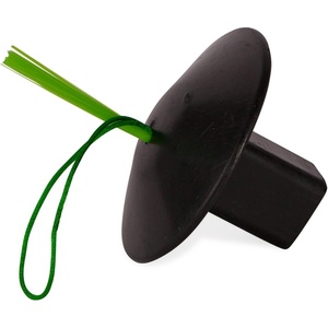 image:imageChampion Sports Black Rubber Baseball Anchor Plug Base Plug with Easy View Optic Stem and Rope2