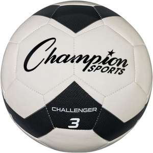 image:imageChampion Sports Challenger Soccer BallBlackWhite