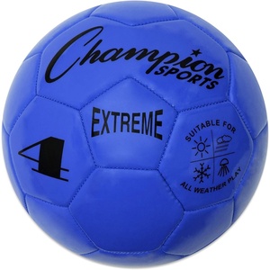 image:imageChampion Sports Extreme Series Soccer Ball  Sizes 3 4 5 Soft Touch All Weather High Air Retention Youth amp Adult League Balls for Training Games Outdoor amp Indoor Play Multiple ColorsBlue