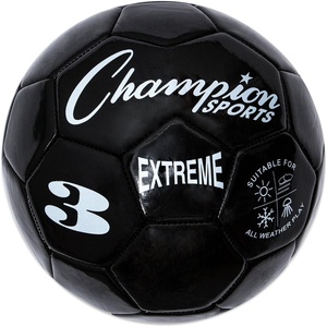 image:imageChampion Sports Extreme Series Soccer Ball  Sizes 3 4 5 Soft Touch All Weather High Air Retention Youth amp Adult League Balls for Training Games Outdoor amp Indoor Play Multiple ColorsWhiteBlack