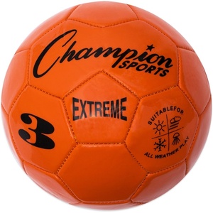 image:imageChampion Sports Extreme Series Soccer Ball  Sizes 3 4 5 Soft Touch All Weather High Air Retention Youth amp Adult League Balls for Training Games Outdoor amp Indoor Play Multiple ColorsOrange