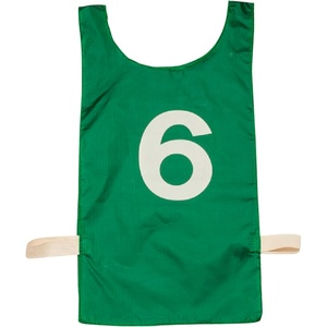 image:imageChampion Sports Heavyweight Numbered Pinnie Green Adult Size