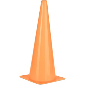 image:imageChampion Sports Hi Visibility Fluorescent Poly Cone18 Inch Orange Single Cone
