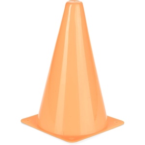 image:imageChampion Sports Hi Visibility Fluorescent Poly Cone9 Inch Orange Single Cone
