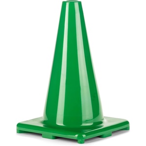 image:imageChampion Sports High Visibility Flexible Vinyl Cones for Sports Training Agility Drills Field amp Gym Marking SetsGreen