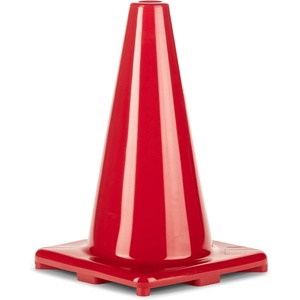 image:imageChampion Sports High Visibility Flexible Vinyl Cones for Sports Training Agility Drills Field amp Gym Marking SetsRed