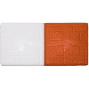 image:imageChampion Sports Hollywood Style Impact Double First Base  Solid One Piece Molded Construction  Rubber Double First Base  Ground Anchors Not IncludedOrange