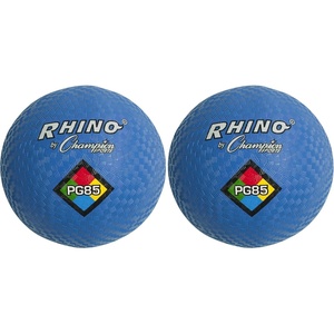image:imageChampion Sports Playground Balls  Single Balls amp Sets Multiple Colors Durable NylonWound Construction for Kickball amp IndoorOutdoor Play85 Inch Pack of 2