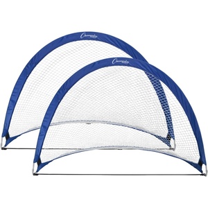 image:imageChampion Sports Portable PopUp Soccer Goals Set of 2  Durable Folding Nets for Training Backyard Games amp Practice Multiple Sizes48 x 30 Set of 2