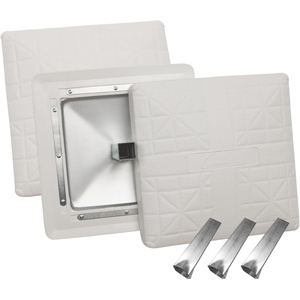 image:imageChampion Sports Pro Anchored BaseballSoftball Base Sets  HeavyDuty Bases with Welded amp Bolted Stanchions Base Replacement Pins amp Anchor PlugsAnchored Base Set with Bolted Stanchion Pan