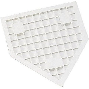 image:imageChampion Sports Rubber Bases amp Home Plate Waffle Bottom NonSlip IndoorOutdoor Use HeavyDuty Rubber Singles and SetsHome Plate