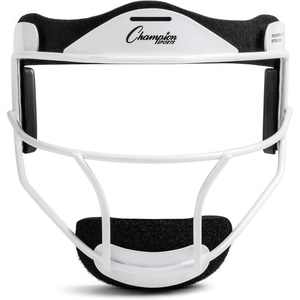 image:imageChampion Sports Steel Softball Face Mask  Durable Fielders Mask for Youth amp Adults Multiple Colors for Practice amp GamesWhite