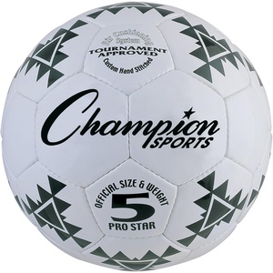 image:imageChampion Sports Thermal Bonded Soccer Ball  Official Size and Weight  All Weather Play