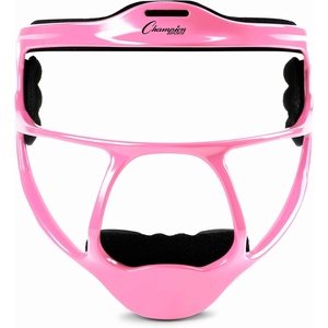 image:imageChampion Sports Ultralight Magnesium Softball Fielders Mask  Youth amp Adult Sizes 8oz Lightweight Protective Face GuardPink
