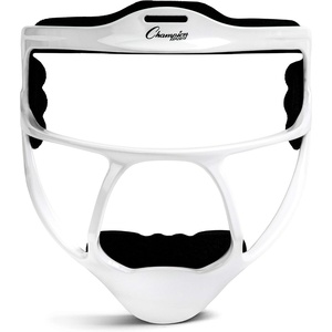 image:imageChampion Sports Ultralight Magnesium Softball Fielders Mask  Youth amp Adult Sizes 8oz Lightweight Protective Face GuardWhite
