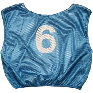 image:imageChampion Sports unisexadult Mesh Practice Scrimmage Vest Regular and Numbered Youth and Adult  Pack of 12Blue