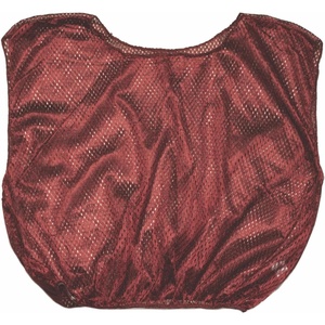 image:imageChampion Sports unisexadult Mesh Practice Scrimmage Vest Regular and Numbered Youth and Adult  Pack of 12Maroon