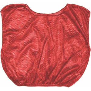 image:imageChampion Sports unisexadult Mesh Practice Scrimmage Vest Regular and Numbered Youth and Adult  Pack of 12Red