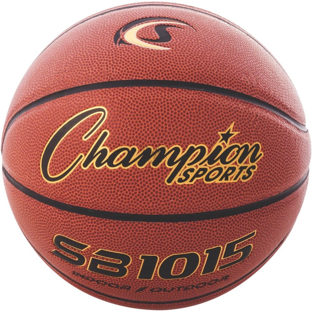 image:imageChampion Sports Composite Basketball  IndoorOutdoor Play  Official Intermediate amp Junior Sizes  Durable Grip amp Air RetentionCordley Series  Junior  Size 5 275