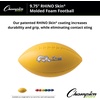 image:imageChampion Sports 105 Inch Rhino Skin Molded Foam Football Yellow